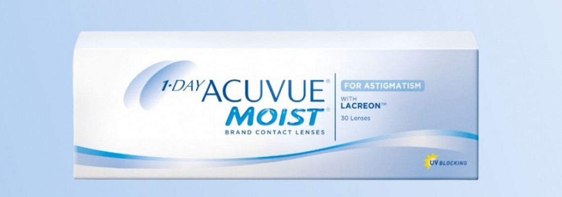 Astigmatizma İçin Günlük Konfor: 1-Day Acuvue Moist for Astigmatism