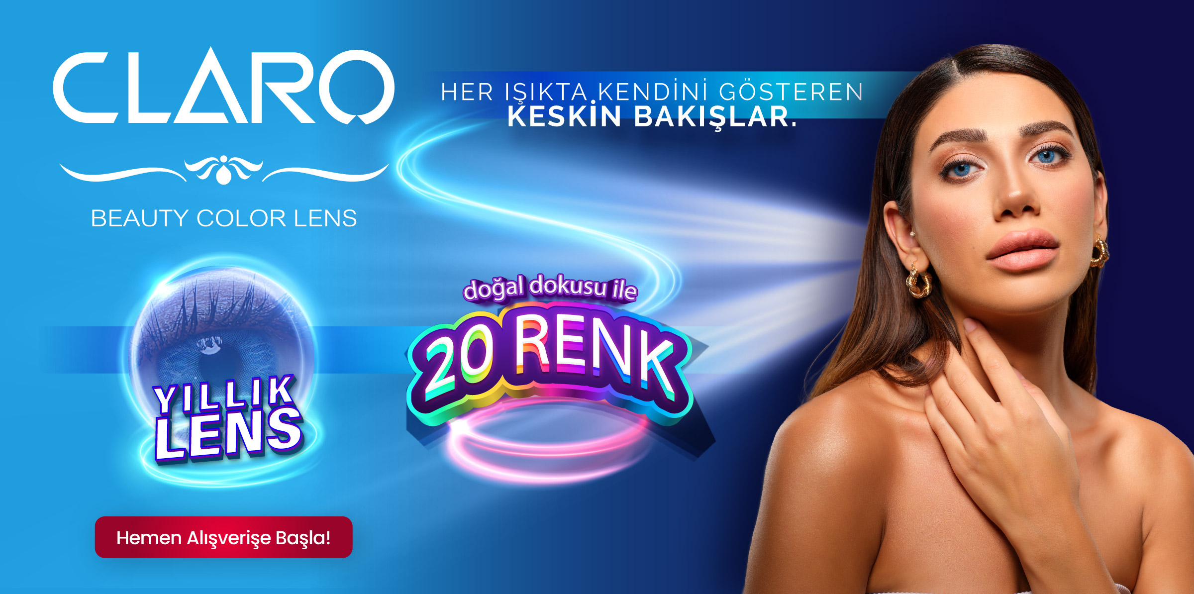 CLARO RENKLİ LENS