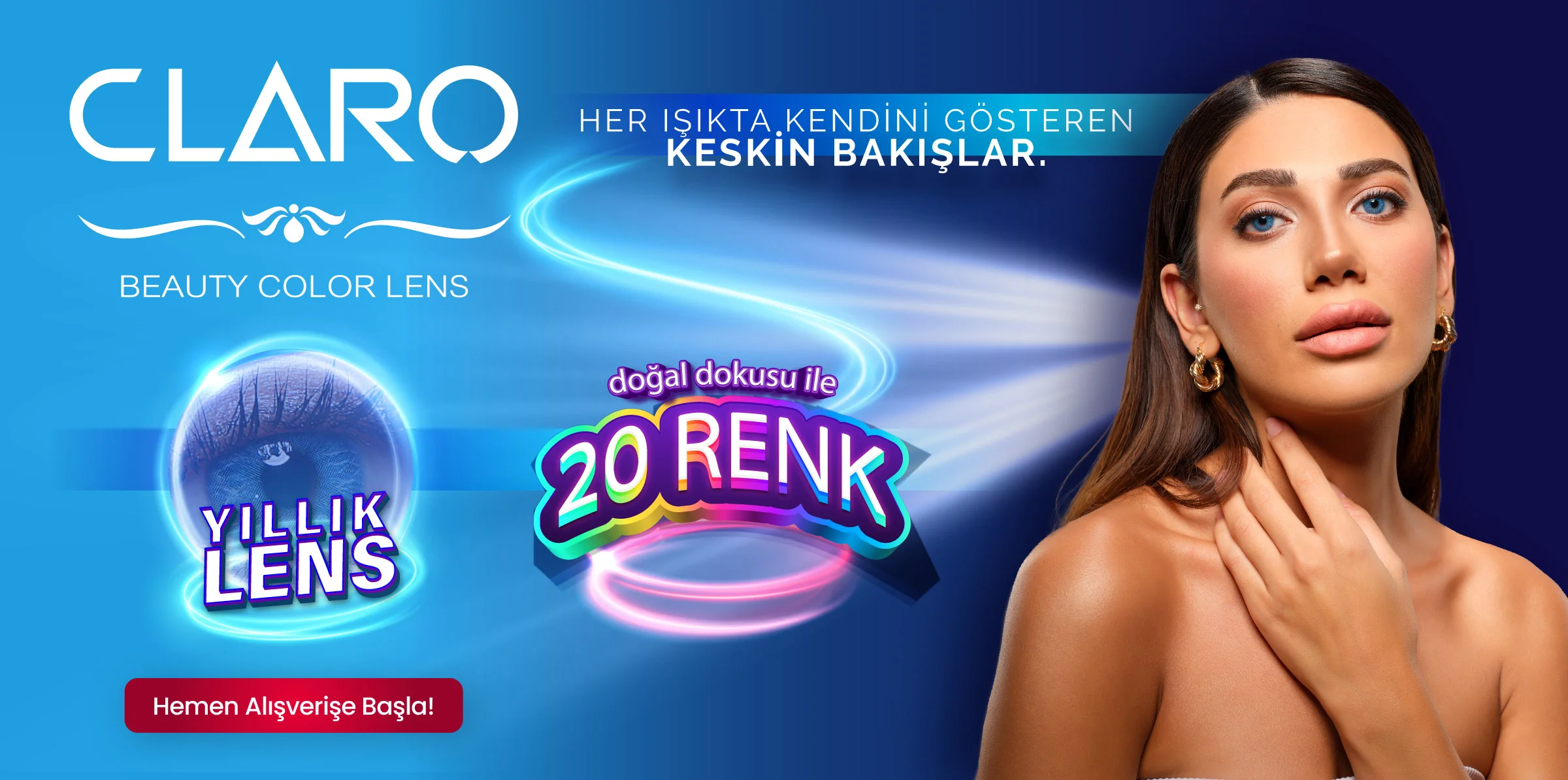 CLARO RENKLİ LENS