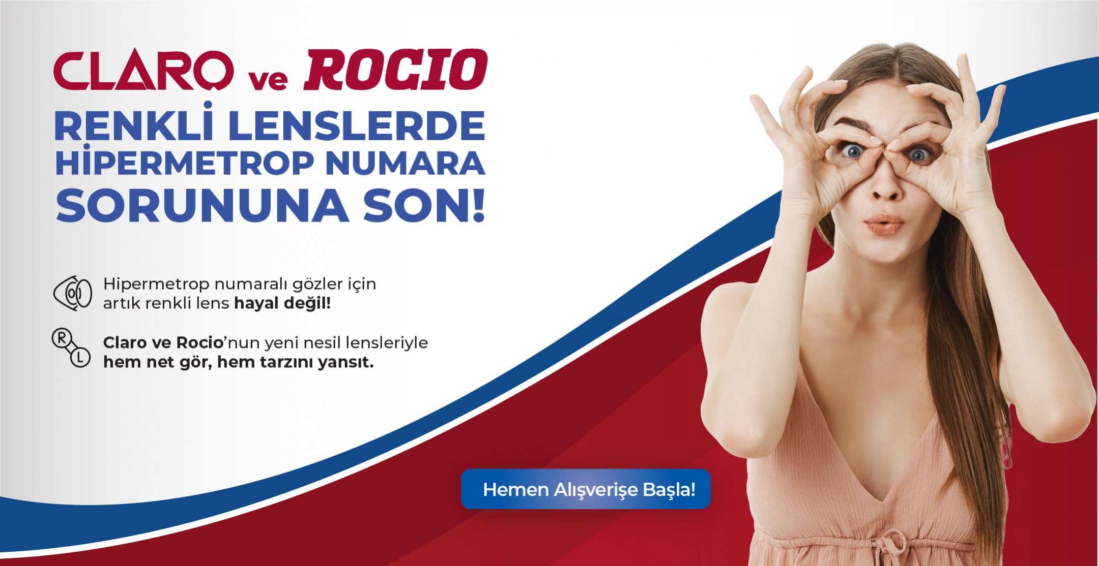 HİPERMETROP NUMARALI RENKLİ LENS!