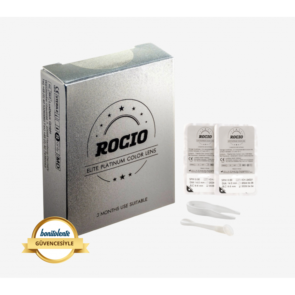 Rocio Nova - 3 Aylık Renkli Lens