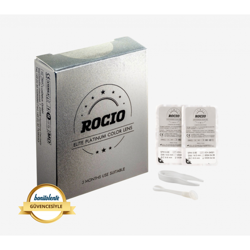 Rocio Amon - 3 Aylık Renkli Lens Rocio Amon - 3 Aylık Renkli Lens