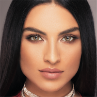 Armeda Caty Coffe - Renkli Lens