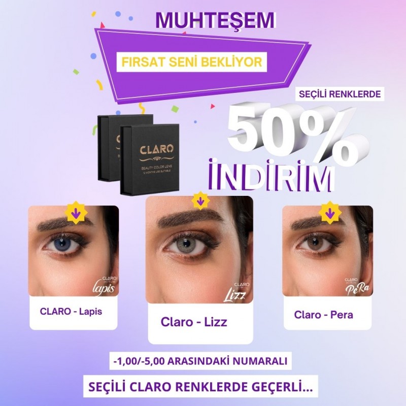 SEÇİLİ ÜRÜNLERDE % 50 KAMPANYA