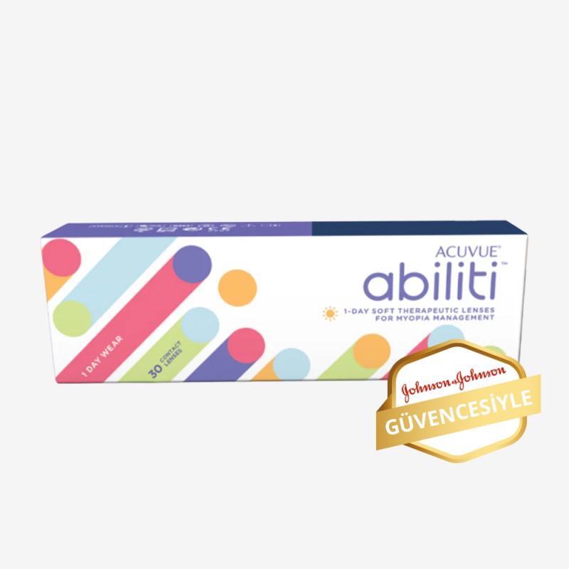ACUVUE® Abiliti™ 1-Day (Çocuklar İçin) ACUVUE® Abiliti™ 1-Day (Çocuklar İçin)