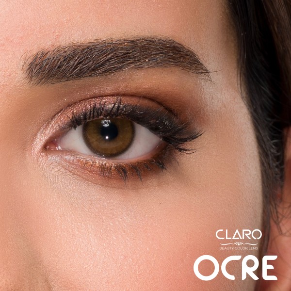 Claro Ocre - Yıllık Renkli Lens