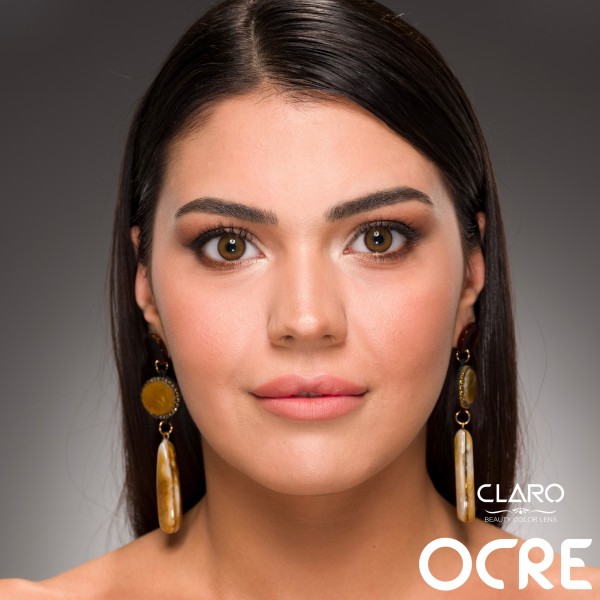 Claro Ocre - Yıllık Renkli Lens